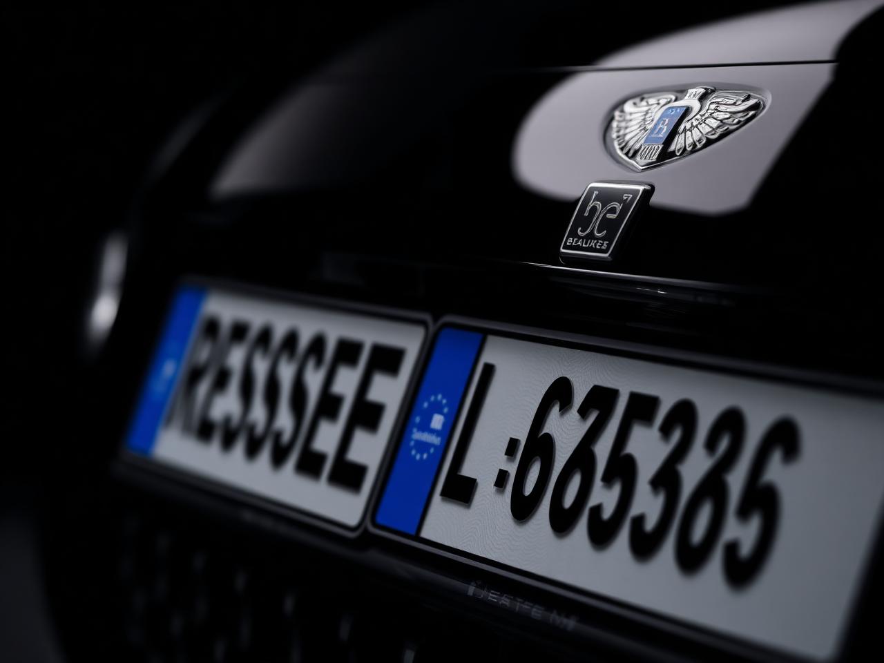 Bespoke Registration Plates